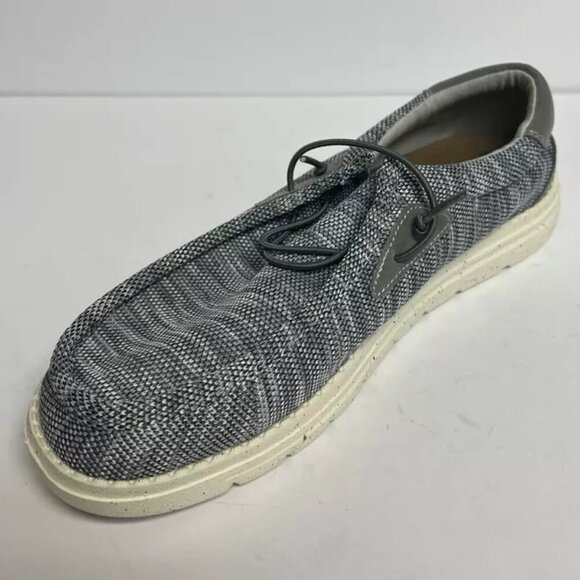 Bruno Marc Men\'s Slip On Loafer Grey Size 10.5M
